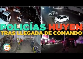 Policías huyen tras arribo de comando en Los Mochis  #Sinaloa