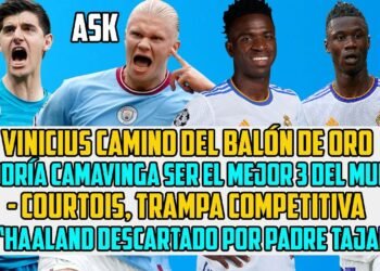 SI VINICIUS SE VUELVE A COMER A HAALAND Y GANA LA CHAMPIONS EL BALÓN DE ORO 2023 YA TENDRÍA DUEÑO