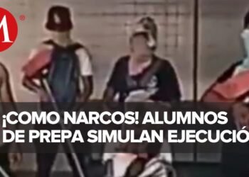 En Sonora, alumnos de 'prepa' simulan ejecución de compañero para pedir voto en elección estudiantil