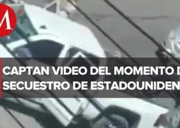 VIDEO: Captan momento del secuestro de 4 estadounidenses en jornada violenta en Matamoros