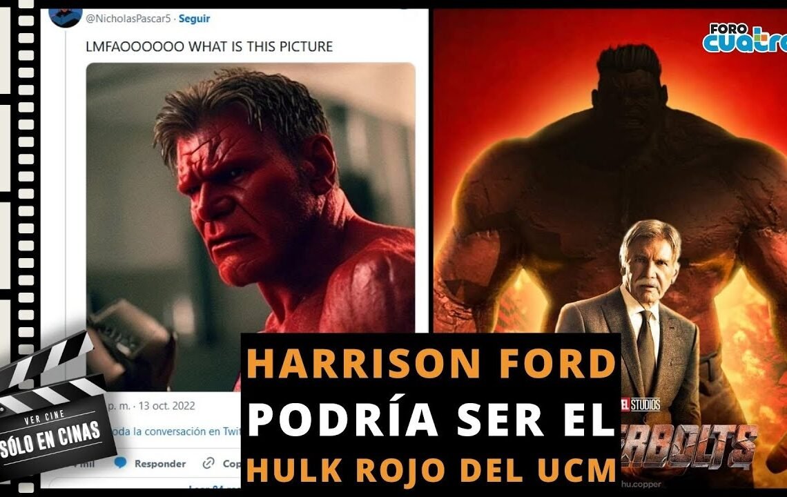 Harrison Ford podría trabajar para #marvel haciendo de #hulk rojo (Red Hulk) – SÓLO EN CINAS