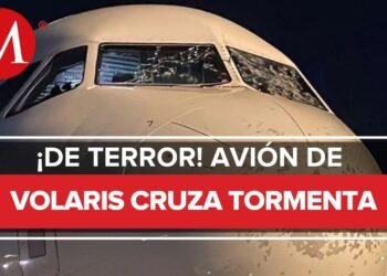 Pasajeros de vuelo de Volaris viven el terror al cruzar una tormenta