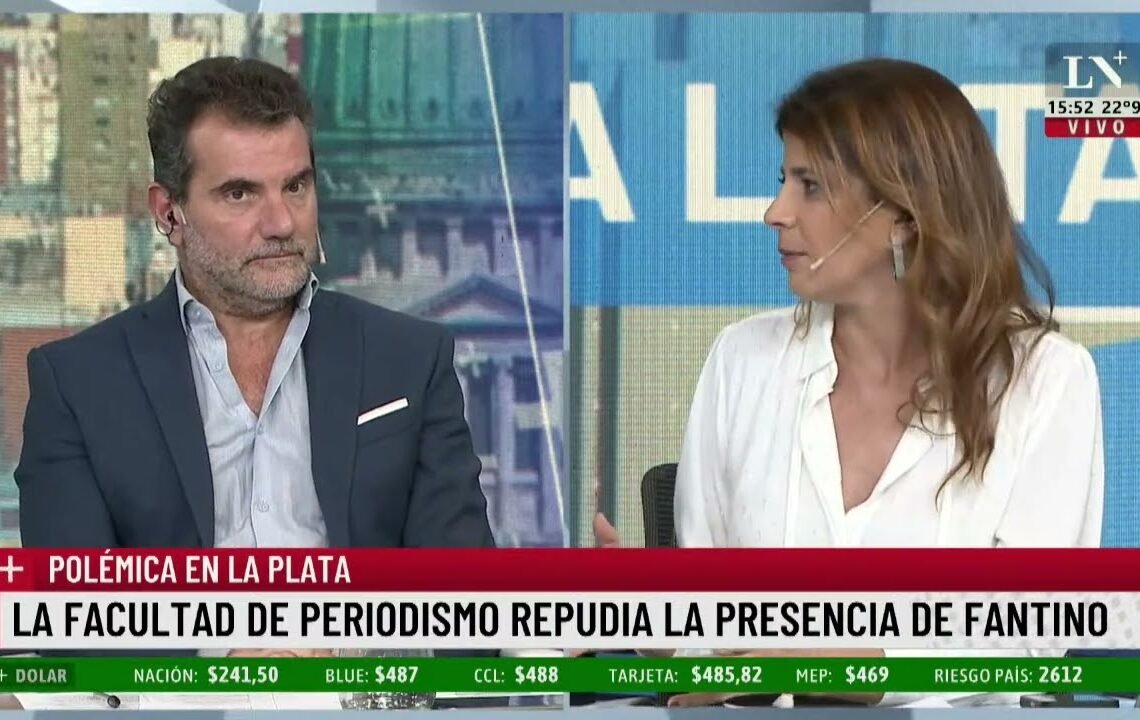 Polémica en La Plata: la facultad de periodismo repudia la presencia de Fantino