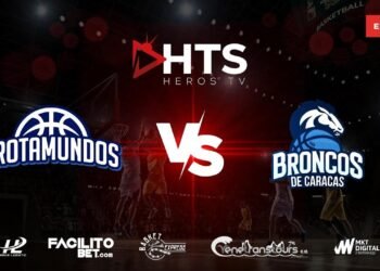 TROTAMUNDOS DE CARABOBO VS  BRONCOS DE CARACAS – BALONCESTO PROFESIONAL VENEZOLANO