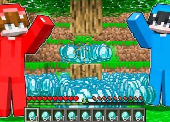 Minecraft Pero los Objetos son Aleatorios y se Multiplican