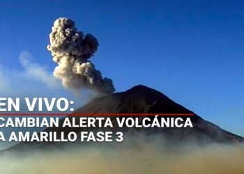 🚨EN VIVO:🚨 | Cambian alerta volcánica por el Popocatépetl a “Amarillo Fase 3!