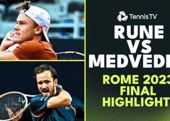 Holger Rune vs Daniil Medvedev For The Title 🏆 | Rome 2023 Final Highlights