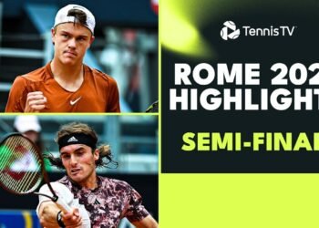 Medvedev Battles Tsitsipas; Rune vs Ruud | Rome 2023 Semi-Final Highlights