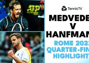 Daniil Medvedev vs Yannick Hanfmann Match Highlights | Rome 2023 Quarter-Finals