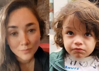 El hijo de Sherlyn, André no quiere que su mamá se vaya a trabajar