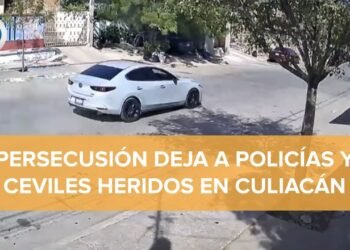En Culiacán, reportan policías y civiles heridos tras persecución