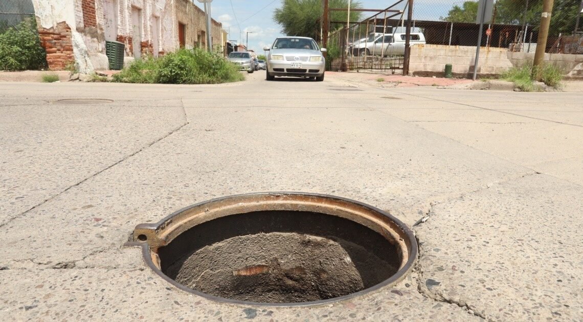 Roban al año 4 mil tapaderas de alcantarillas: Agua de Hermosillo