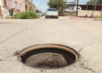Roban al año 4 mil tapaderas de alcantarillas: Agua de Hermosillo