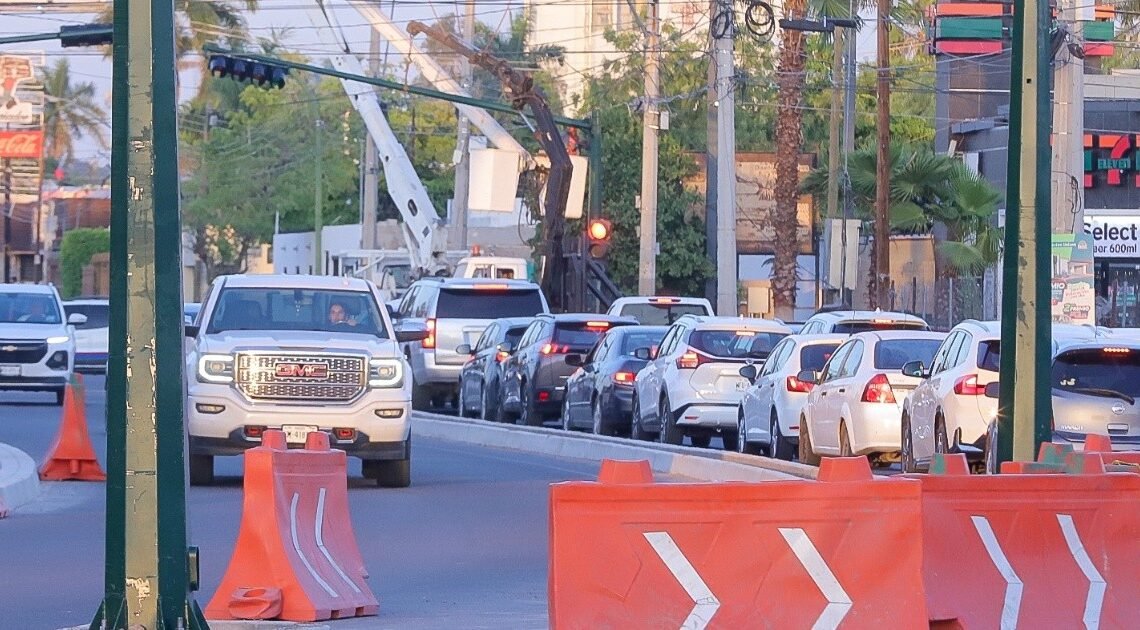 Hermosillo: Abrirán circulación en bulevard Colosio y Solidaridad el 9 de mayo