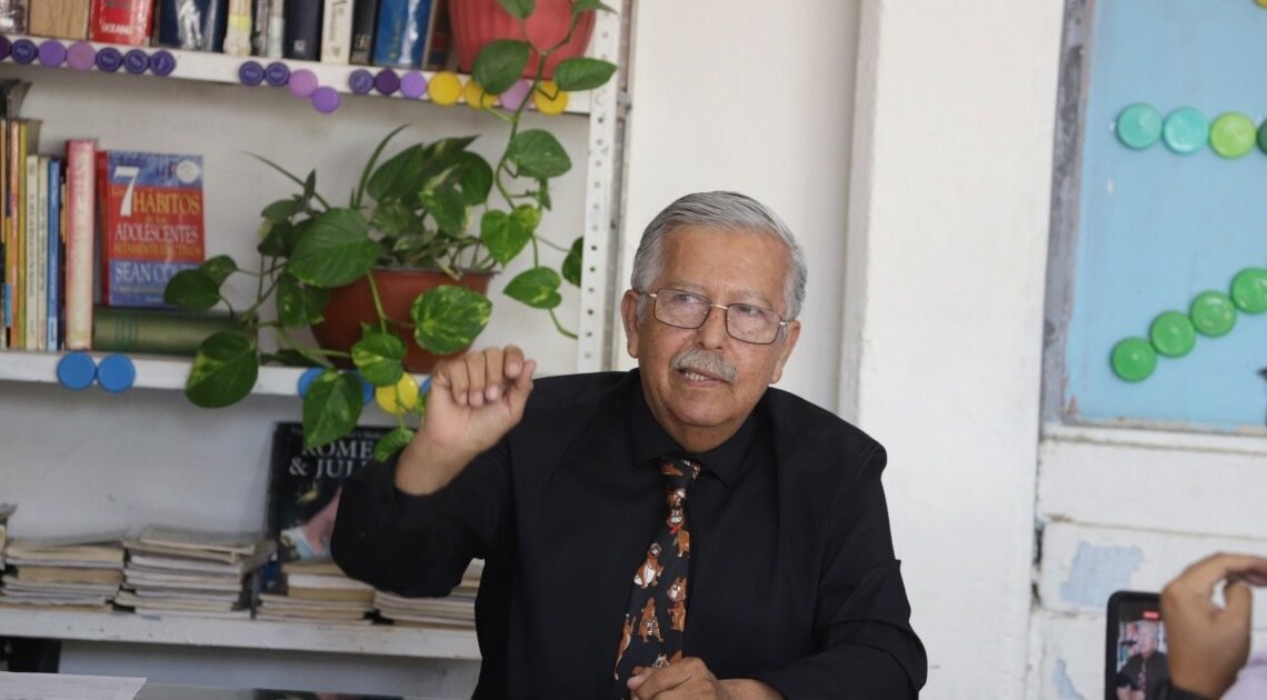 Ser maestro estaba escrito en su destino