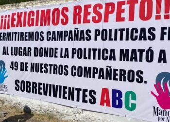 Hermosillo: Exigen padres ABC no colocar propaganda política en lo que fue guardería