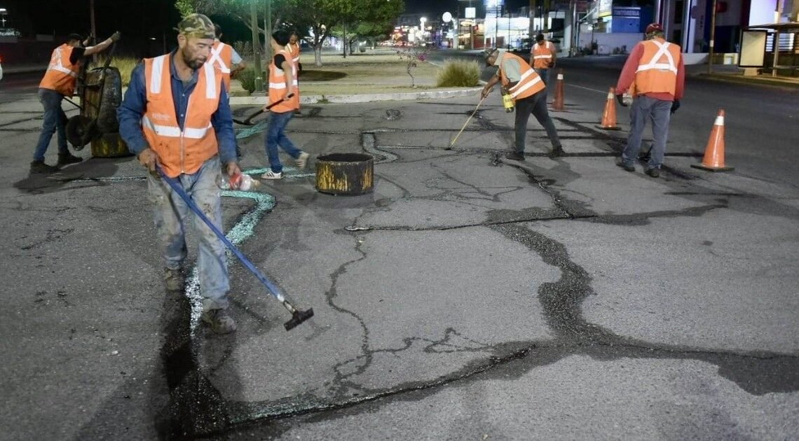 Mantenimiento en 42 calles principales de Hermosillo lleva un avance del 25%: Cidue Mantenimiento en 42 calles principales de Hermosillo lleva un avance del 25%: Cidue