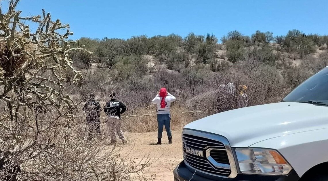 Madres Buscadoras de Sonora localizan a persona sin vida en colonia Altares Madres Buscadoras de Sonora localizan a persona sin vida en colonia Altares