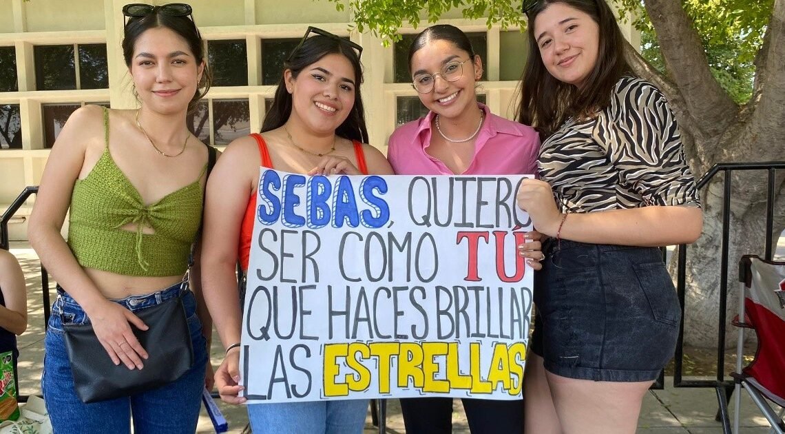 Fans de Sebastián Yatra lo esperan desde la mañana para Fiestas del Pitic 2023