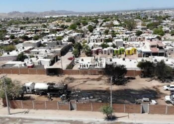 Autoridades investigan incendio en colonia Agualurca por posible relación con huachicol