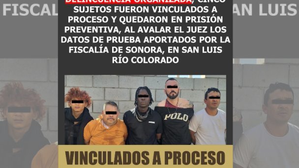 Detienen a 5 hombres por secuestro de 135 migrantes Detienen a 5 hombres por secuestro de 135 migrantes