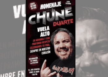 Realizan homenaje de ‘Chune’ Duarte para gastos hospitalarios