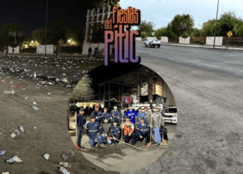 Tras cuatro días de Fiestas del Pitic, se generaron 123 toneladas de basura