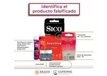 Cofepris emite alerta sobre condones y lubricantes falsificados