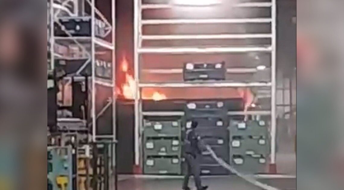 Se registra incendio en Planta Ford Hermosillo