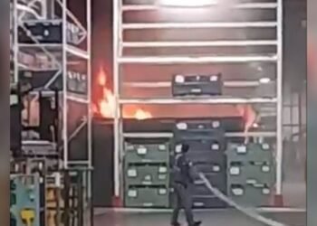 Se registra incendio en Planta Ford Hermosillo