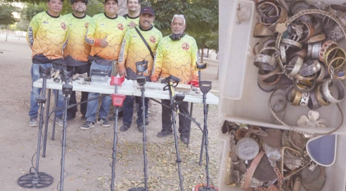Parque Madero esconde algunos “tesoros” que atraen al club de detección de Hermosillo