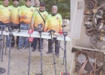 Parque Madero esconde algunos “tesoros” que atraen al club de detección de Hermosillo
