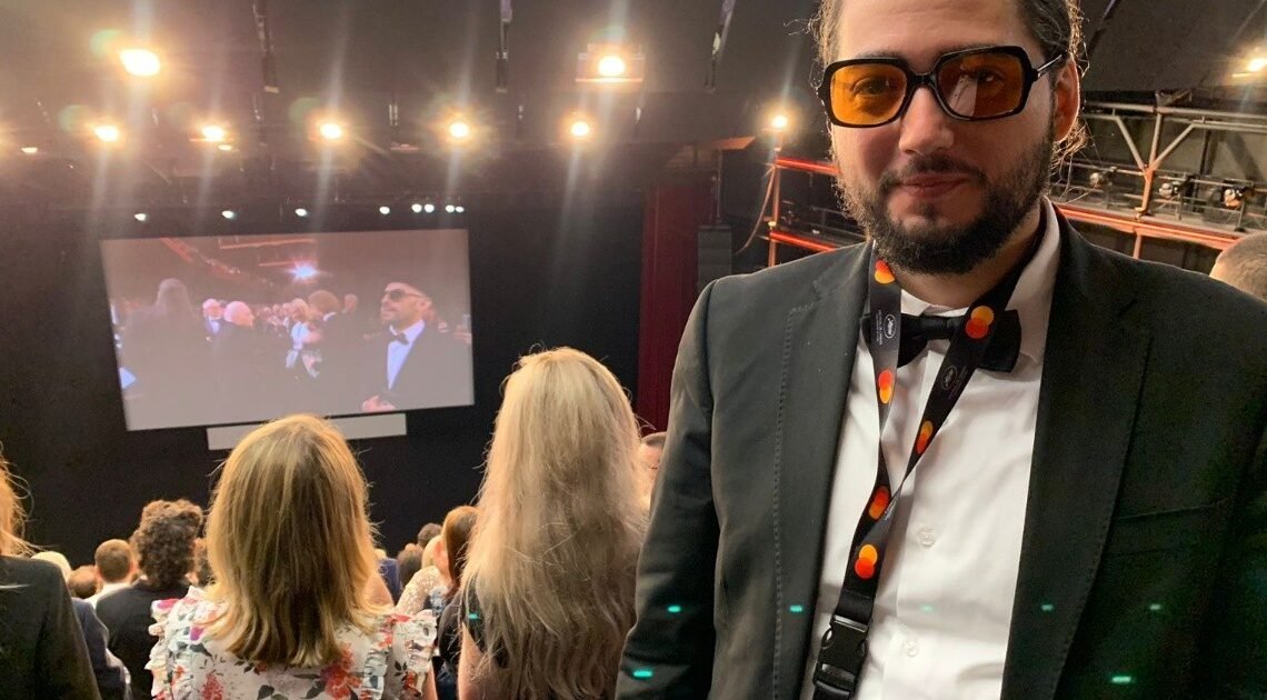 José Esteban Pavlovich presentó su cortometraje “Una mano bajo la nieve” en el Festival de Cannes