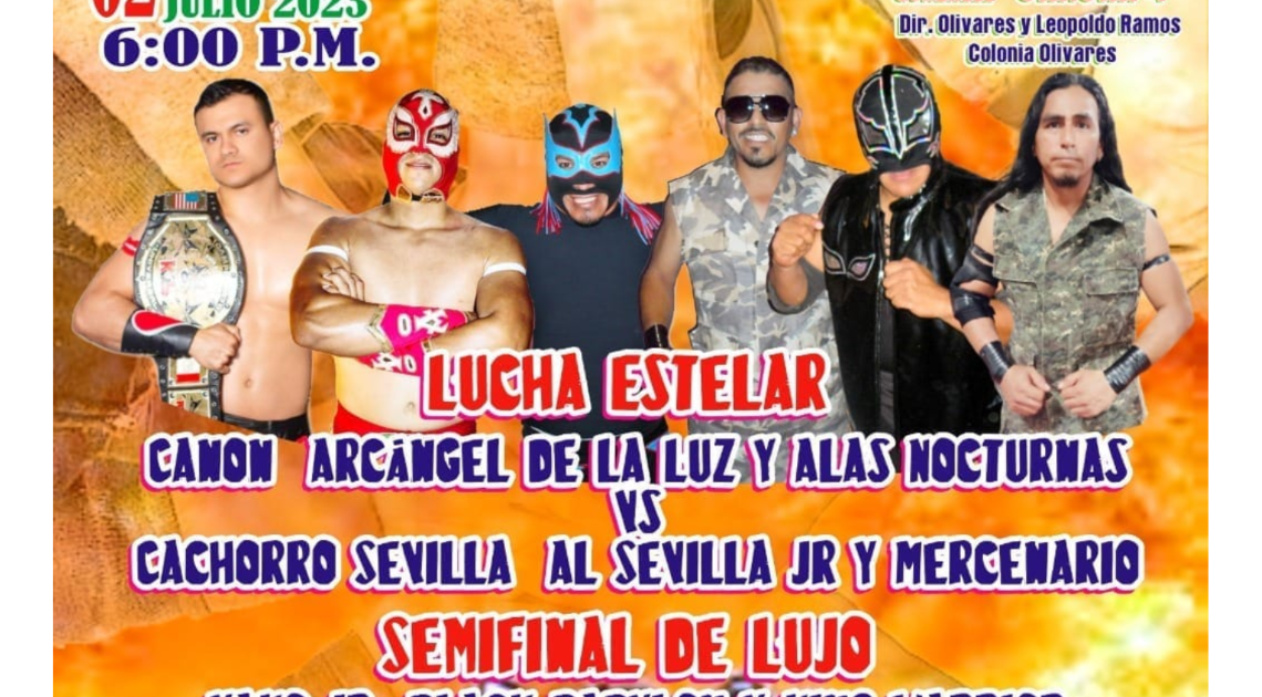 Realizarán evento de Lucha Libre en Hermosillo para recaudar fondos en apoyo a esposa de Bombero, diagnosticada con extraña enfermedad