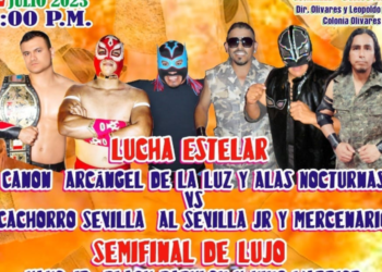 Realizarán evento de Lucha Libre en Hermosillo para recaudar fondos en apoyo a esposa de Bombero, diagnosticada con extraña enfermedad
