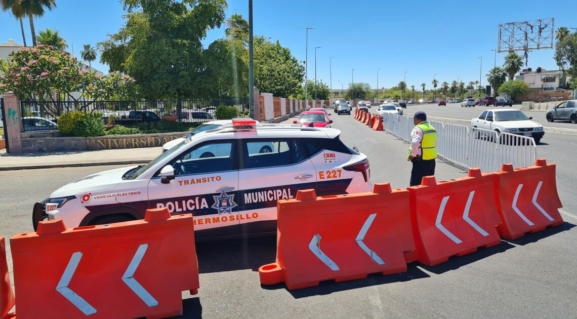 Tránsito puede sancionar a conductores con placas desactualizadas en Hermosillo