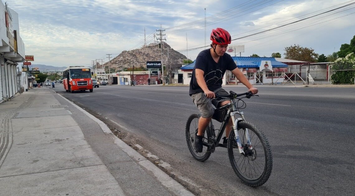 Hermosillo: Para Uziel rodar en bici le da un sentido a su vida