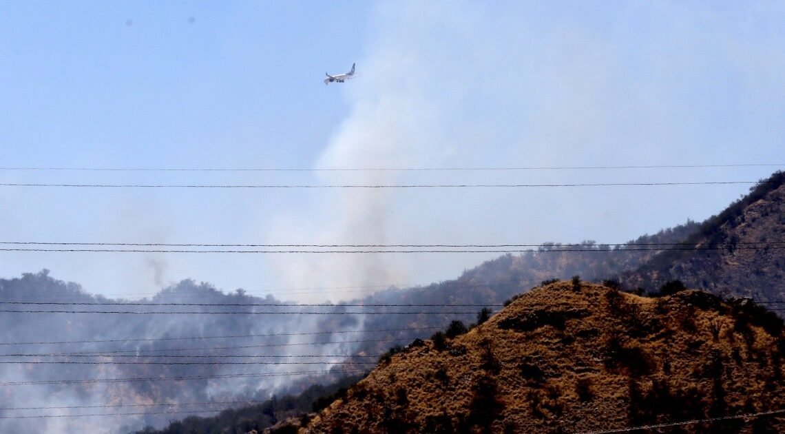 Hermosillo: Prevén que fuego en cerro de Las Antenas se extienda Hermosillo: Prevén que fuego en cerro de Las Antenas se extienda