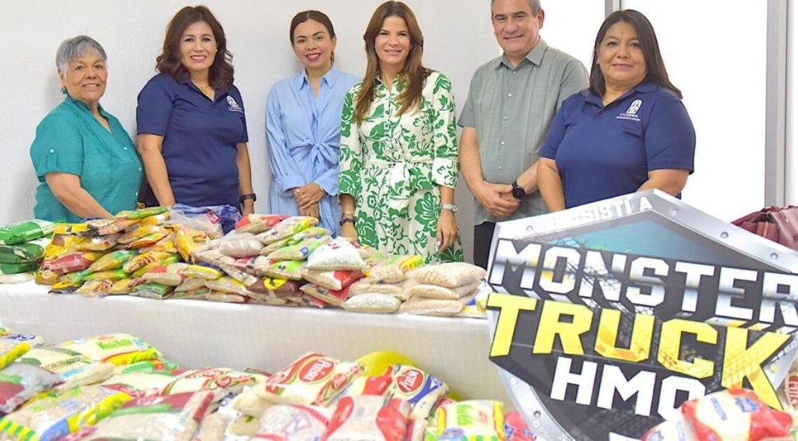 Entrega Patty Ruibal primeras 4.5 toneladas de alimento recolectadas del programa de DIF Hermosillo “Hay otras maneras de ayudar”