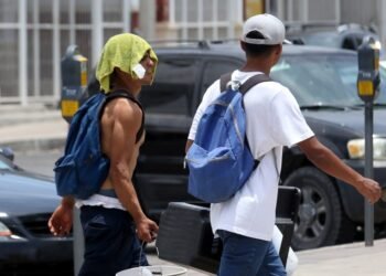 ¡Qué calor! Fueron 50°C a la sombra en Hermosillo