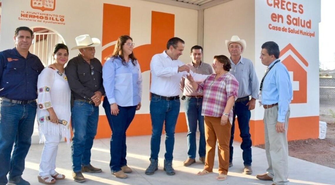 Hermosillo: Entrega Antonio Astiazarán Casa de Salud en Topahue