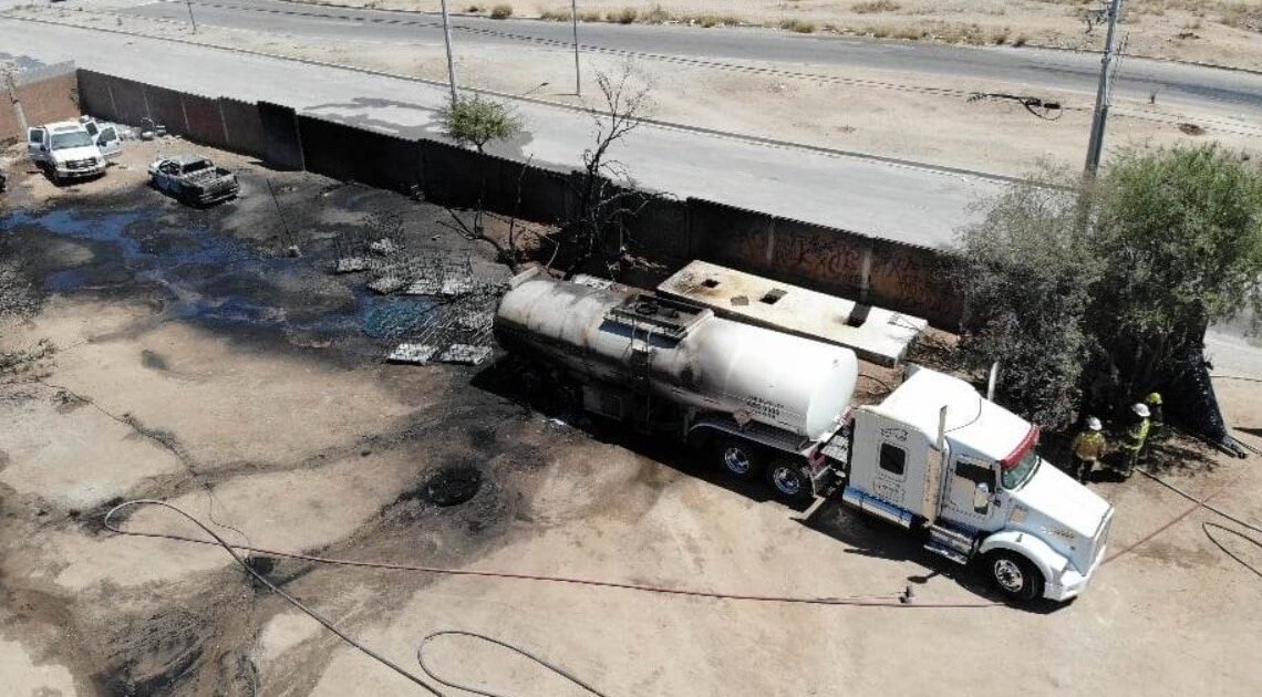 Incendio en Hermosillo: “Eran olores muy fuertes (a gasolina)”,  Vecino de Agualurca