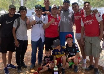 Liga Central concluye su campeonato a pesar del intenso calor