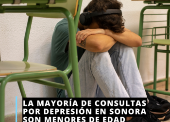 La mayoría de consultas por depresión en Sonora son menores de edad