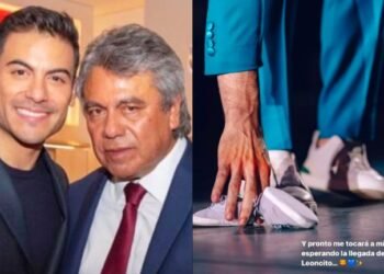 Carlos Rivera celebra su primer Día del Padre con la llegada inminente de León