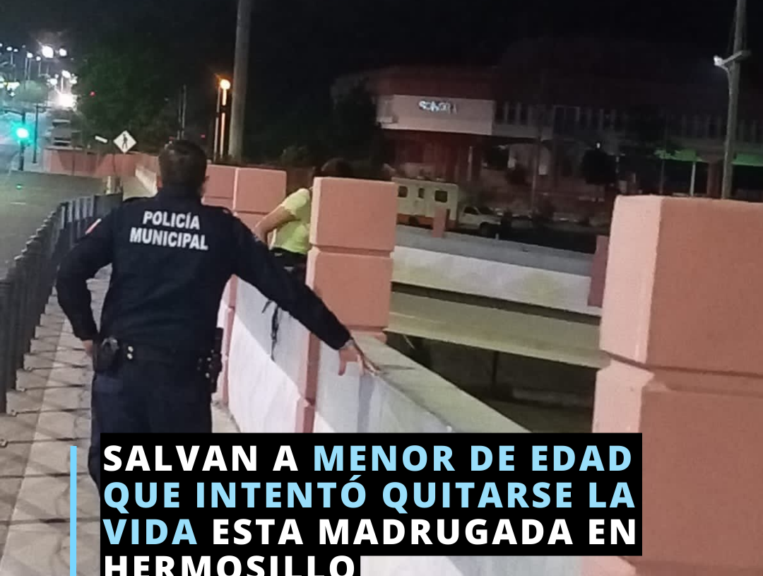 Intenta menor quitarse la vida