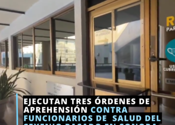 Aprenden a tres ex funcionarios de Salud