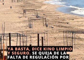 Piden una vez más retirar o regular carpas en la playa