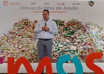 Entrega DIF Hermosillo 5 mil kilos de ayuda gracias al Monster Truck HMO