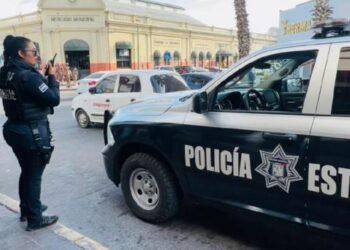 Policía Estatal vigila comercios para evitar asaltos y otros delitos
